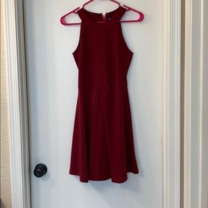 Maroon Dress